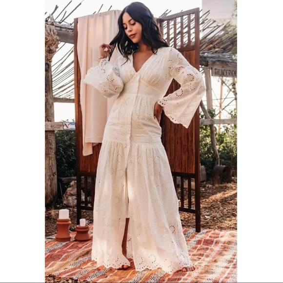 STEVIES SECRET DRESS - WHITE - Picture 2 of 7